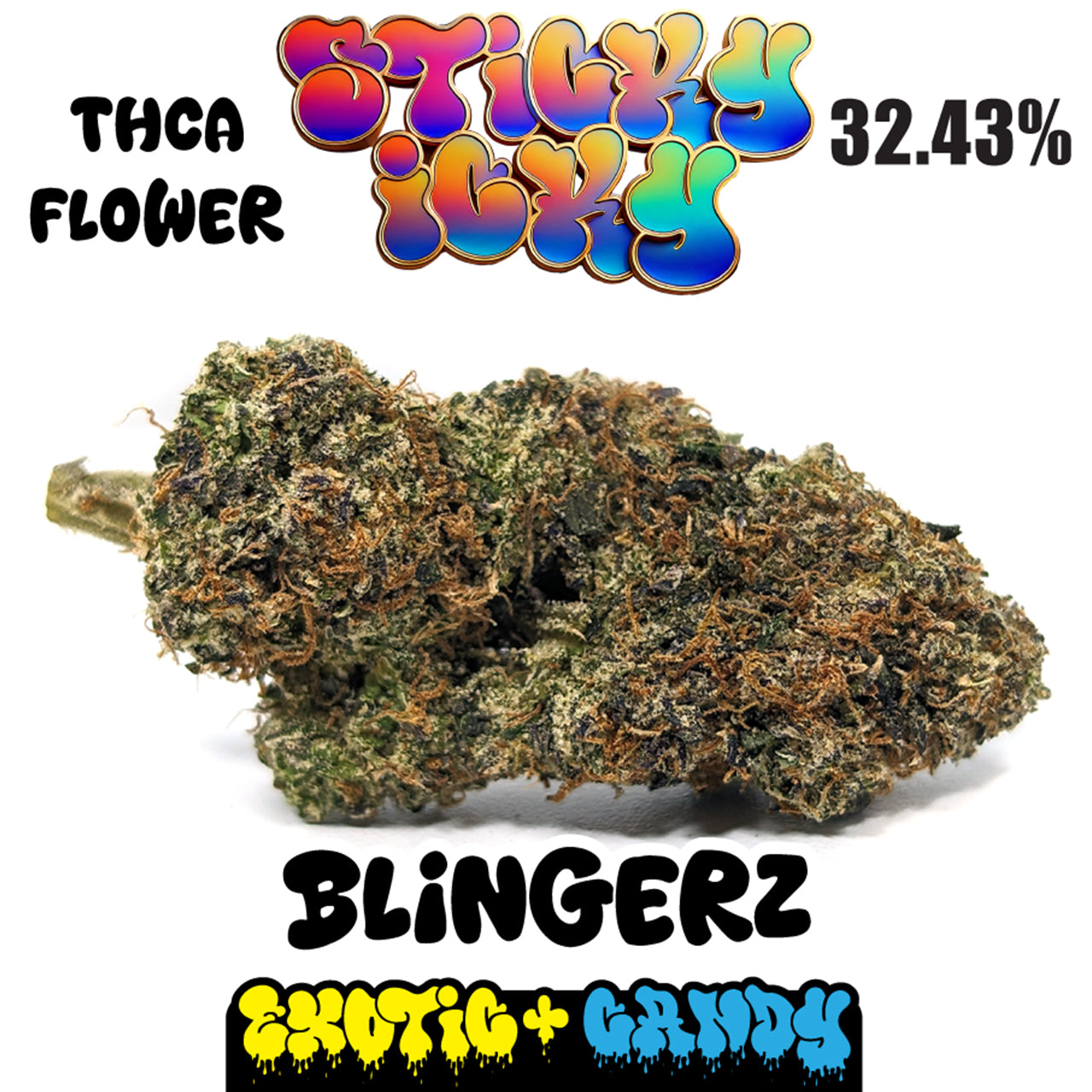 Sticky Icky - THCA Flower 3.5g - All Tiers Sticky Icky - THCA Flower 3.5g - All Tiers